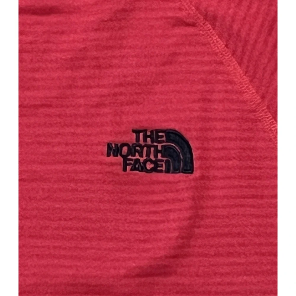 The North Face Mens‎ FlashDry Long Sleeve Running Hike Shirt Mens M Red Outdoor